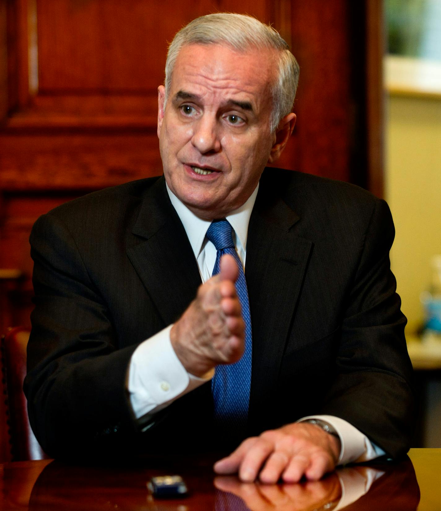 Gov. Mark Dayton: "It will not happen here in Minnesota."