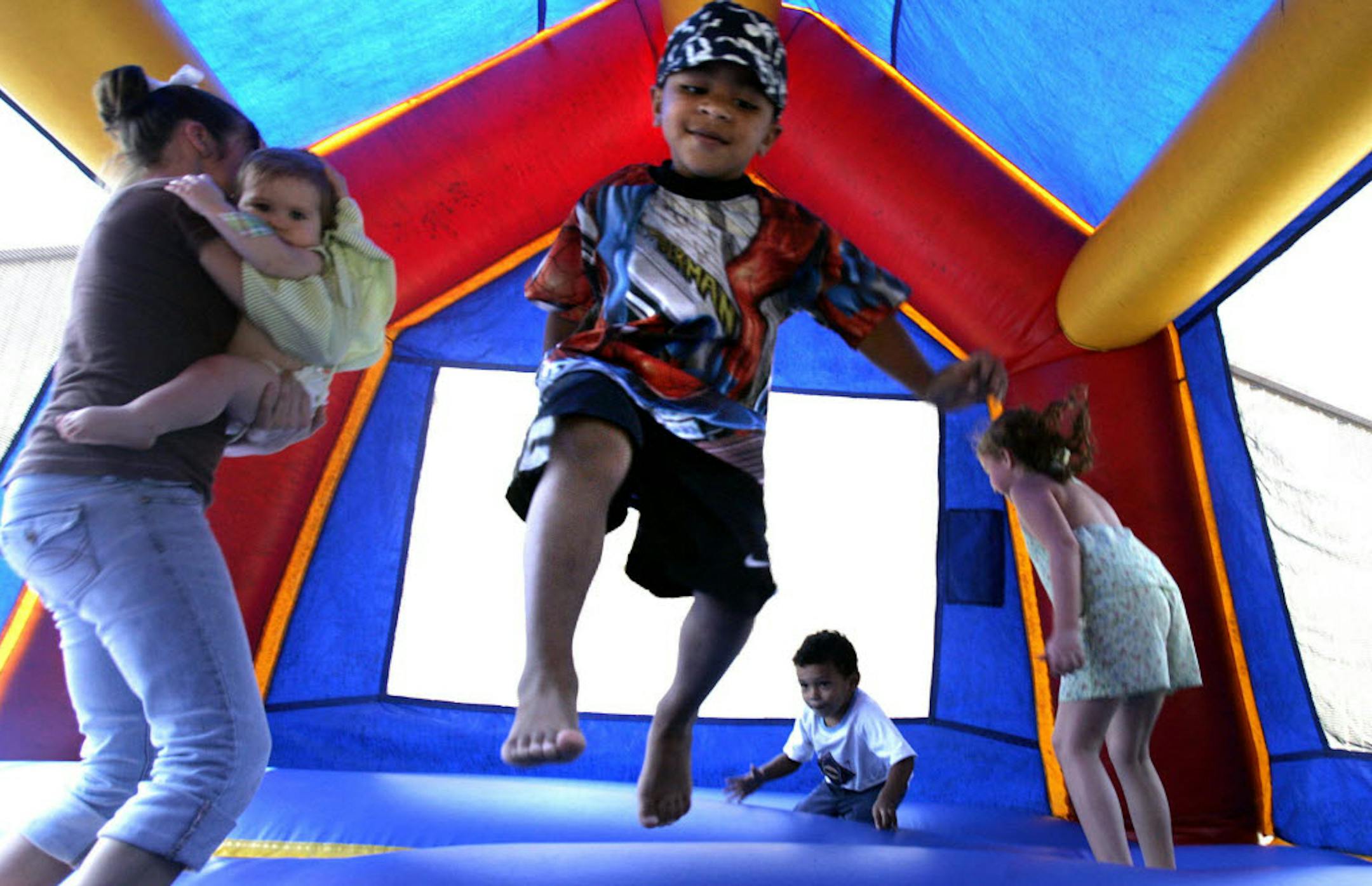 A nationwide study found inflatable bounce houses can be dangerous and the number of kids injured in related accidents has soared 15-fold in recent years.