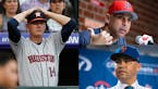 Three managers (clockwise from left) -- the Astros' A.J. Hinch, the Red Sox's Alex Cora and the Mets' Carlos Beltran -- have been fired for their asso