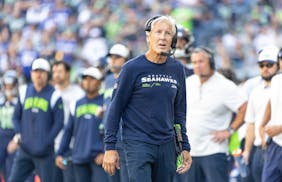 Seahawks coach Pete Carroll led his team to a 9-8 finish this season.