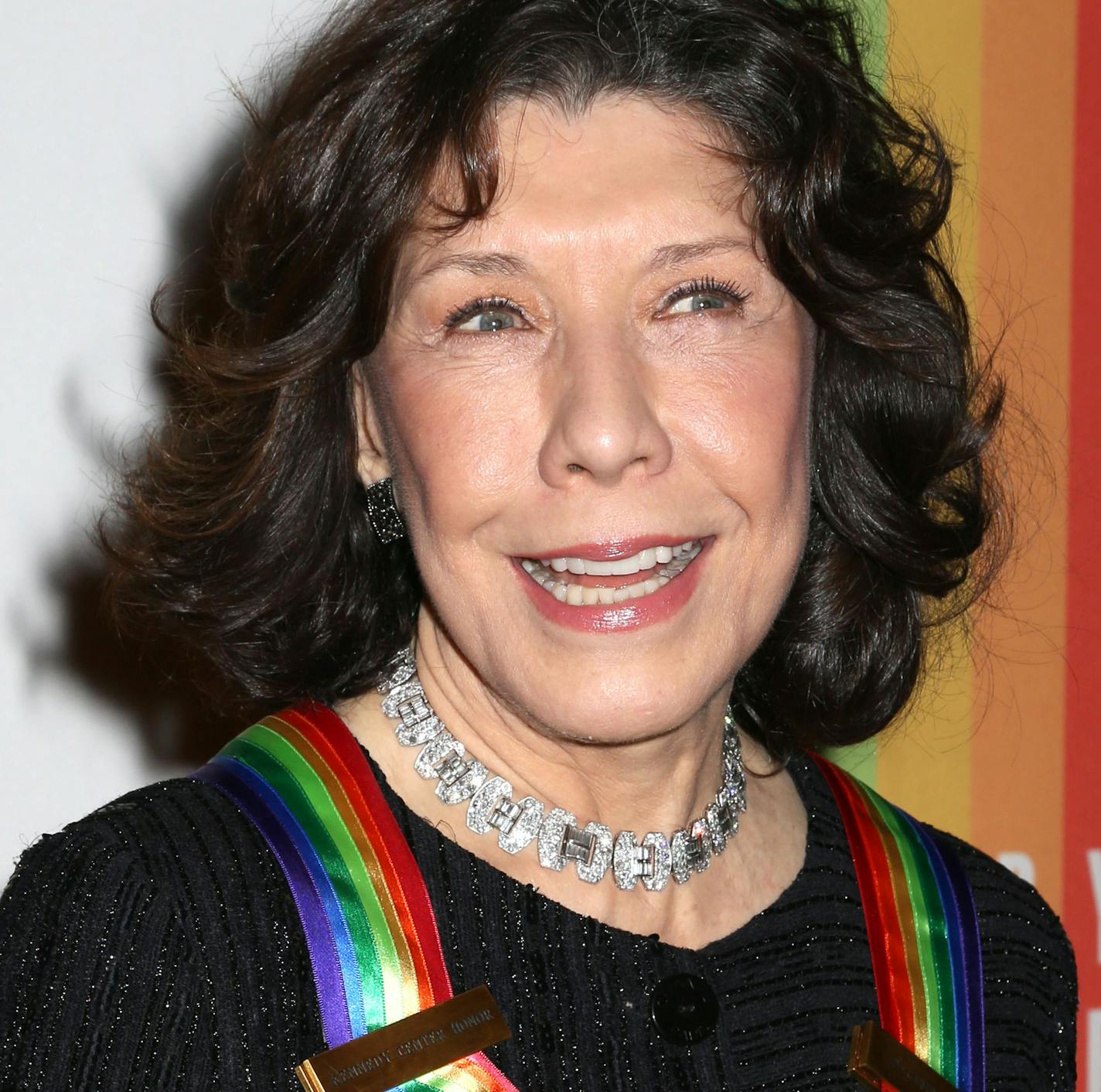 Kennedy Center Honoree Lily Tomlin attends the 37th Annual Kennedy Center Honors at The Kennedy Center Hall of States on Sunday, Dec. 7, 2014, in Washington.