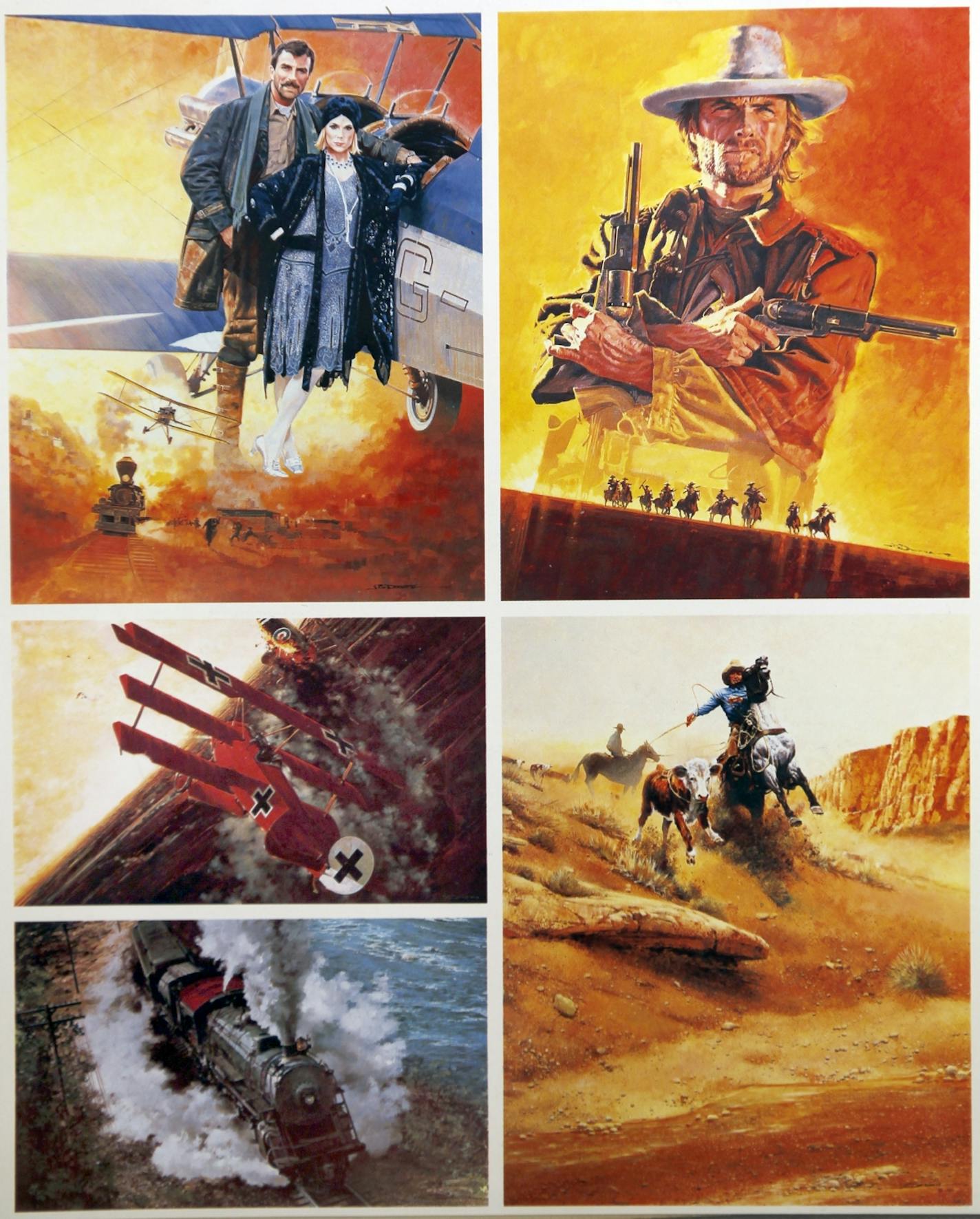 Jim Deneen's artistry ranged from planes and trains to artwork for Hollywood promotion.