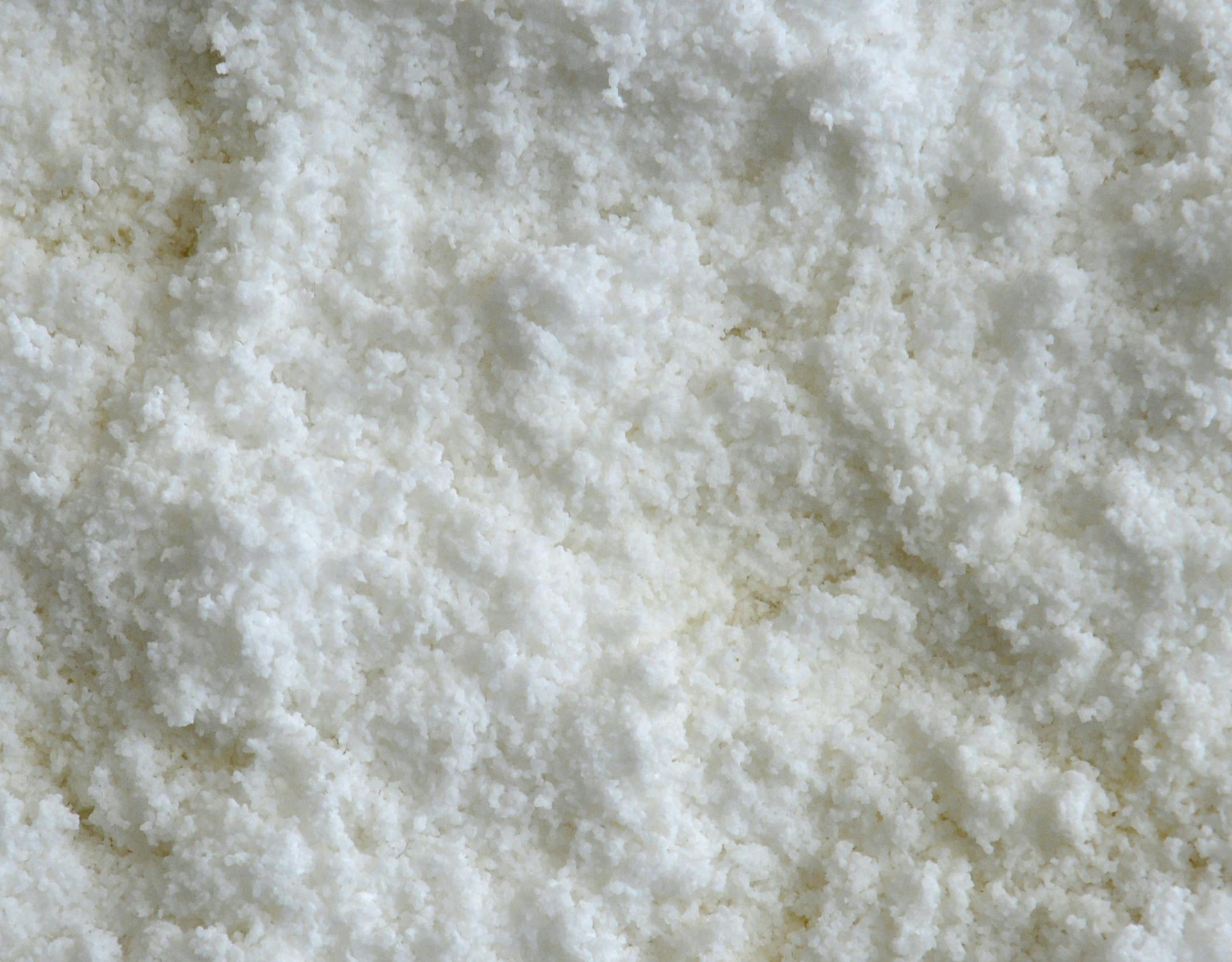 Salt lines the walls at Salt Spa in Walnut Creek, Calif. Using a halogenerator, a fine granulated pharmaceutical salt is sprayed into the room where clients breath it in as it collects all around. Some experiencing the salt therapy say it helps with shortness of breath, coughing, sneezing, rashes, itching and headaches, while also strengthening their immune system. (Susan Tripp Pollard/Bay Area News Group/MCT)