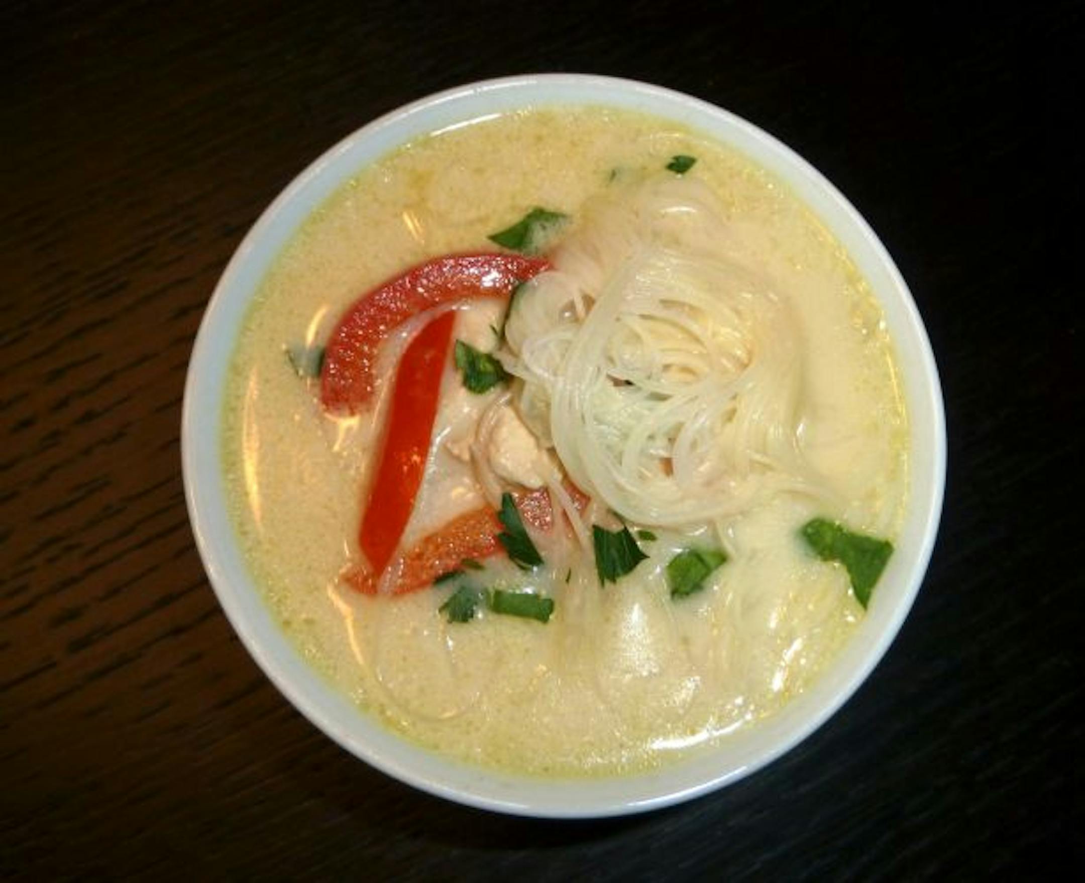 Thai chicken soup