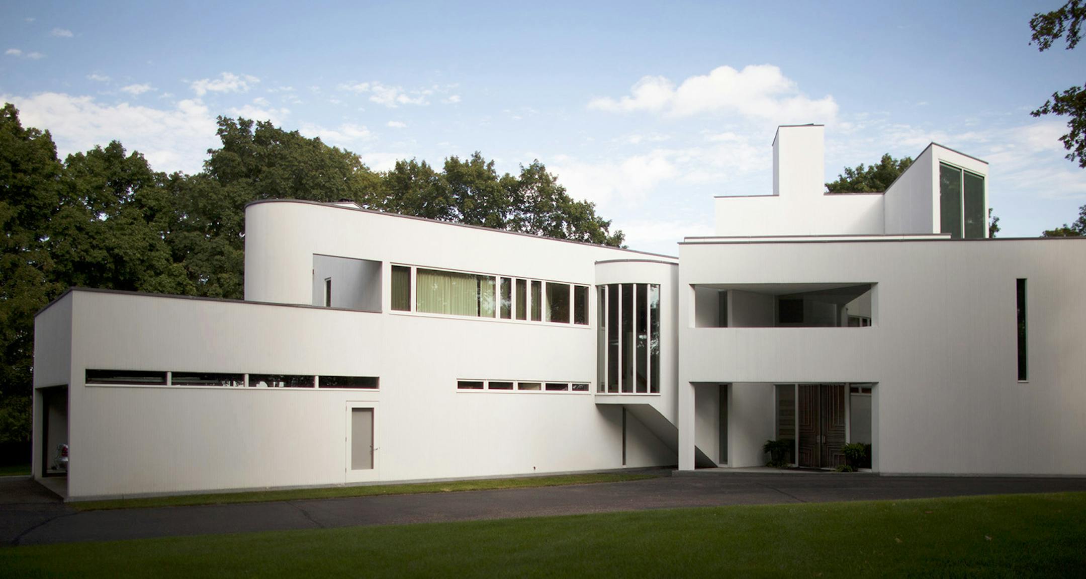 The property on Lake Minnetonka was built in 1969 on 13 acres of land.