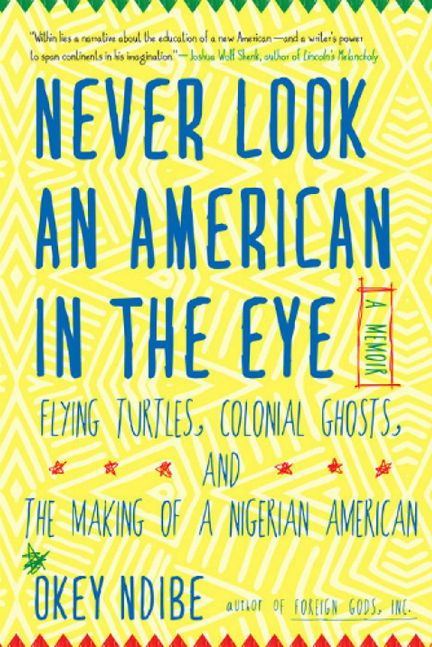 "Never Look an American in the Eye" by Okey Ndibe