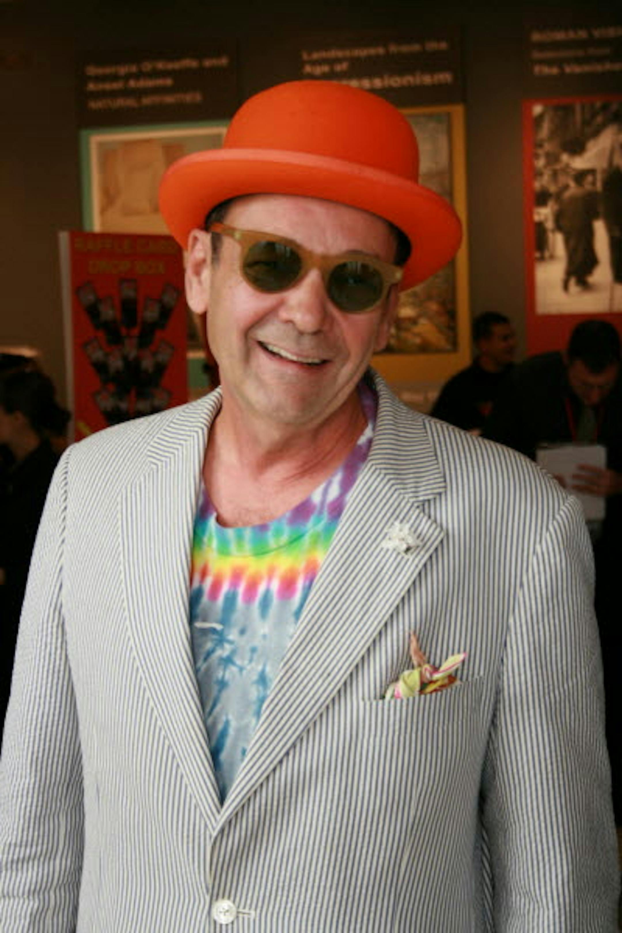 Editor-in-chief Bruce Helander in a festive moment best forgotten