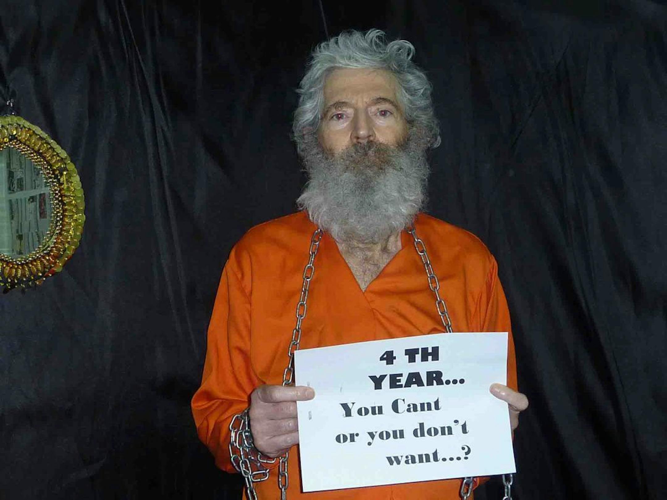 Robert Levinson went missing on the Iranian island of Kish in March 2007.
