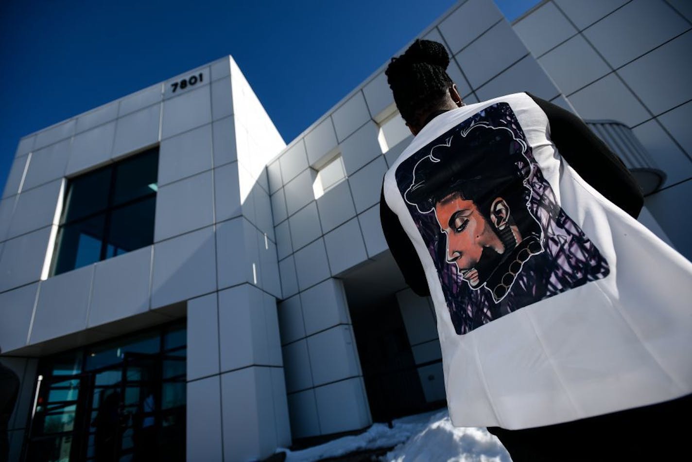 Kia Clark, of Oakland, Calif., took photos Paisley Park during its Celebration in April. She was visiting for her second time with a group of friends from the Bay Area.