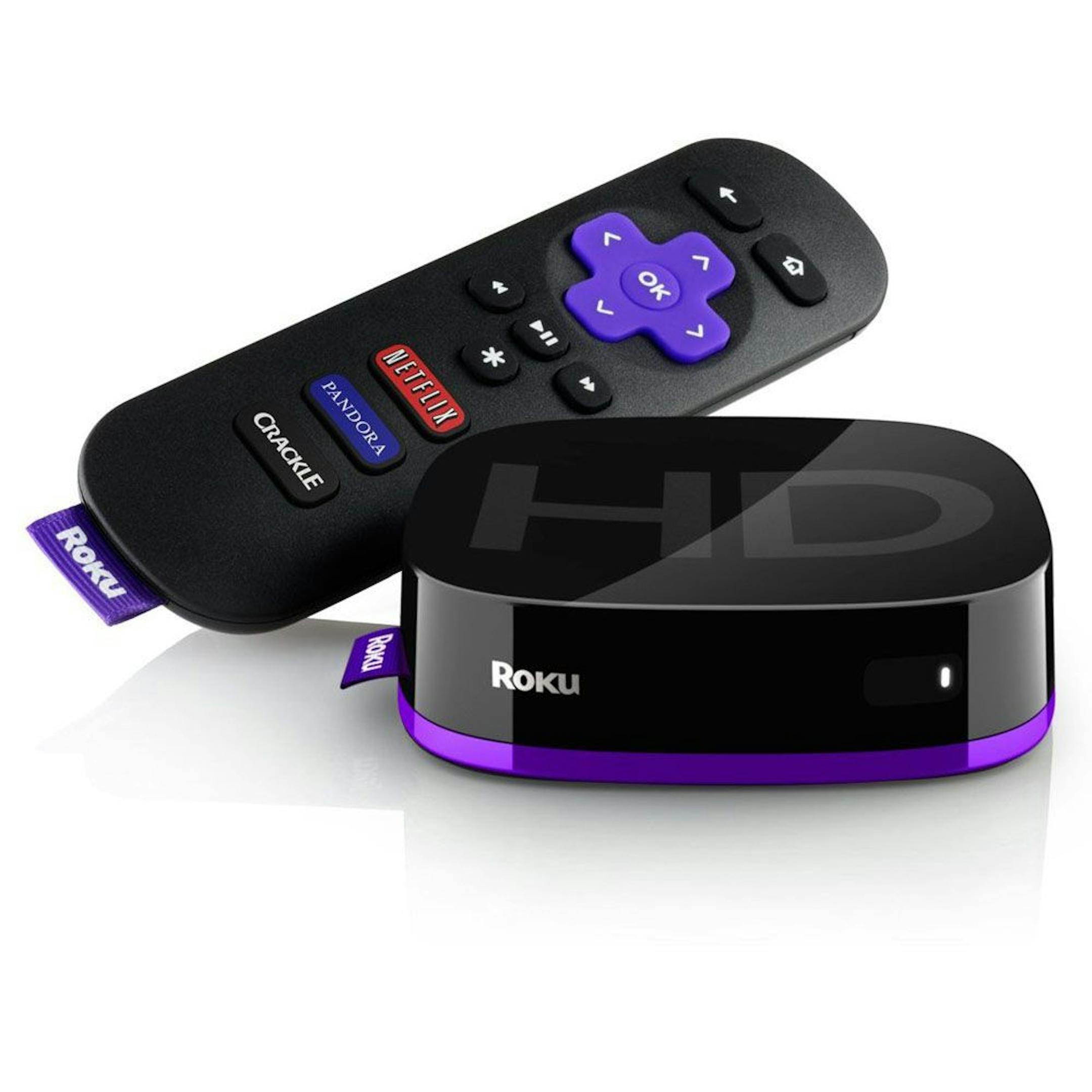 The Roku HD Wi-Fi streaming-media box.