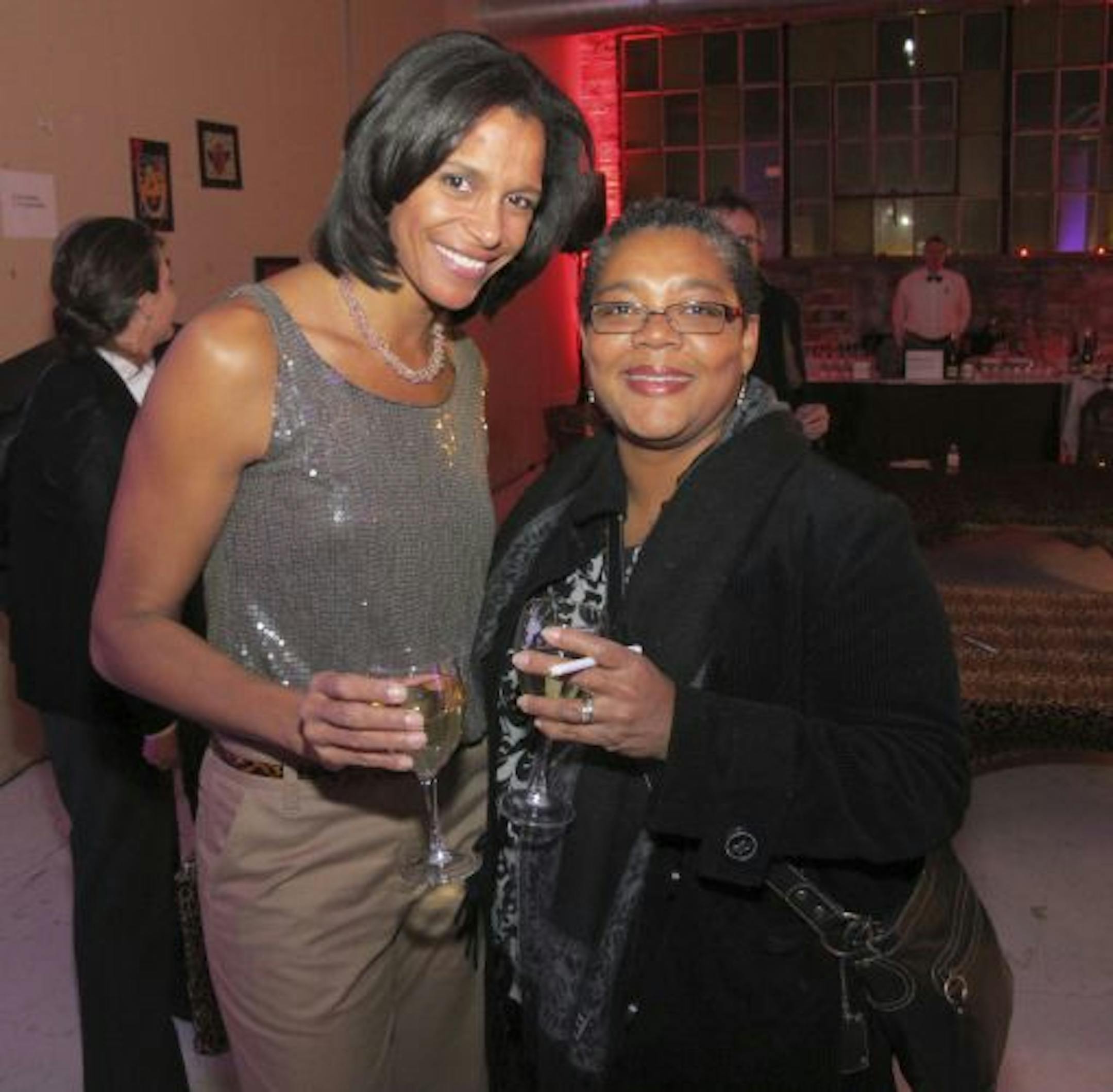 Lea B. Olsen and Deb Kemp.