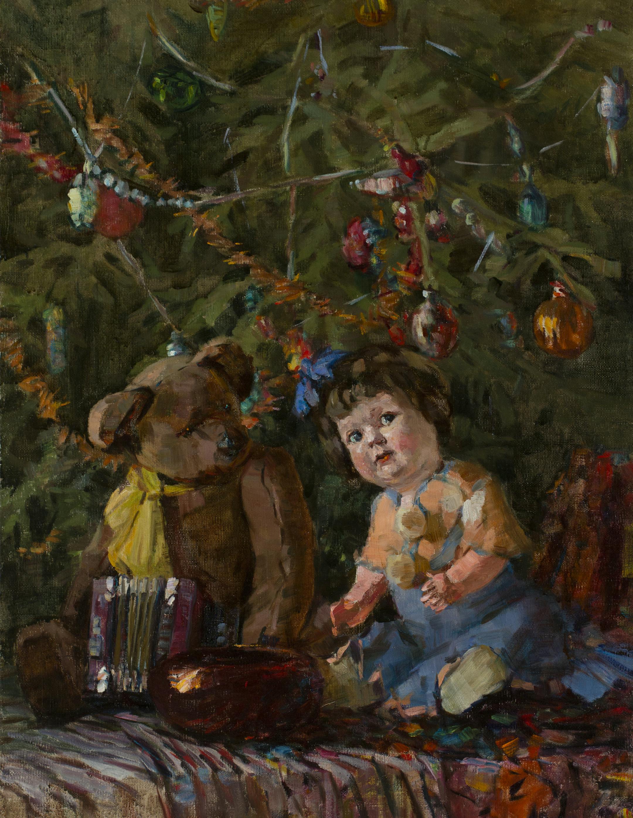 Soviet Christmas tree -- 1958