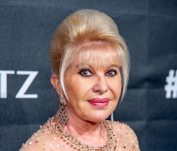 Ivana Trump attends the Angel Ball at Cipriani in New York City in 2018.