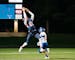 Jarvis Omersa was a tight end at Orono High School. This photo is from a 2016 game vs. Big Lake.