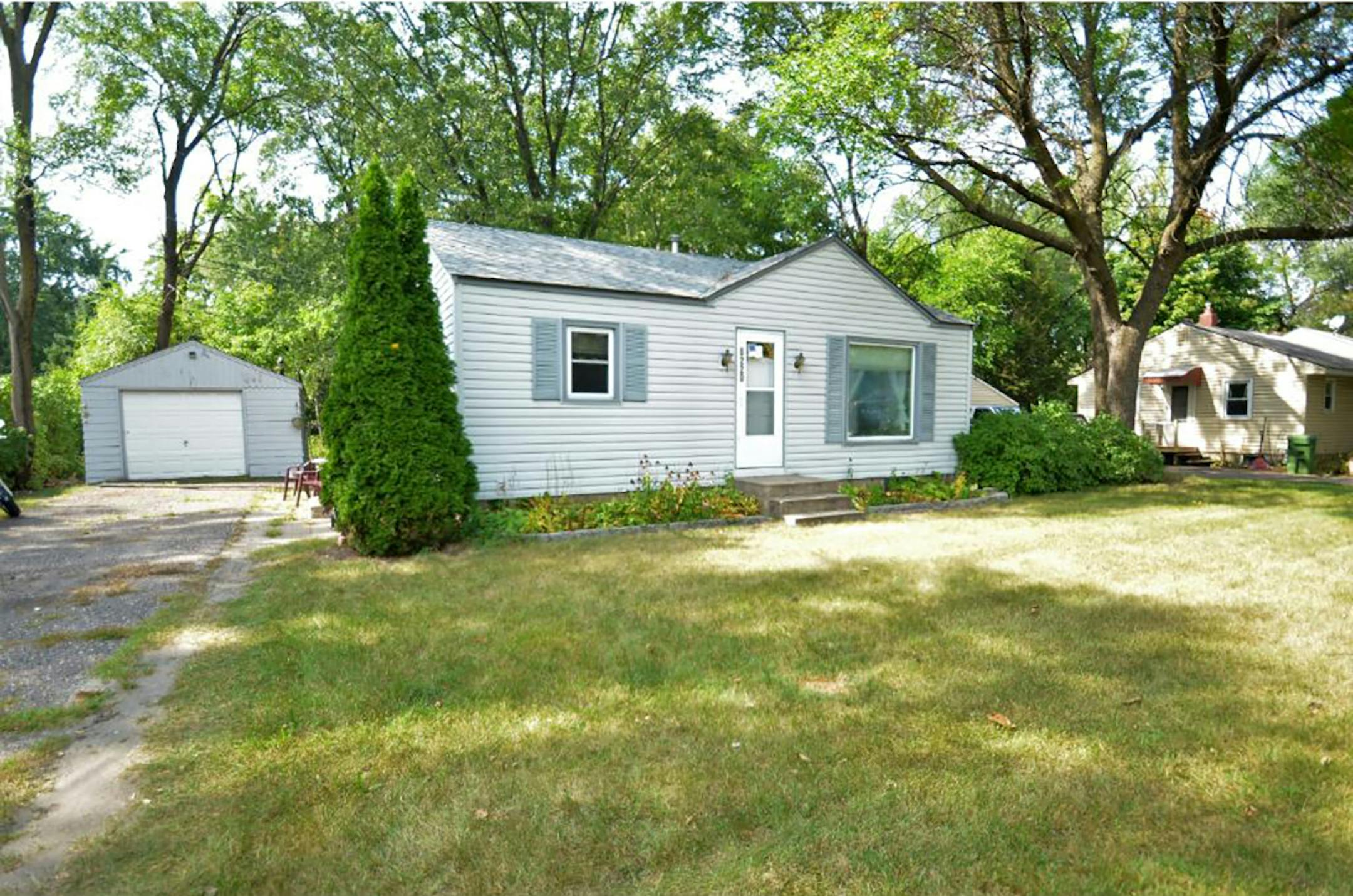 Spring Lake Park
Built in 1952, this two-bedroom, one-bath house has 836 square feet and features newer roof, windows, siding, air conditioning and heater, full partially-finished unfinished basement and one-car detached garage. Rebecca Brown, Re/Max Results, 612-940-1180.