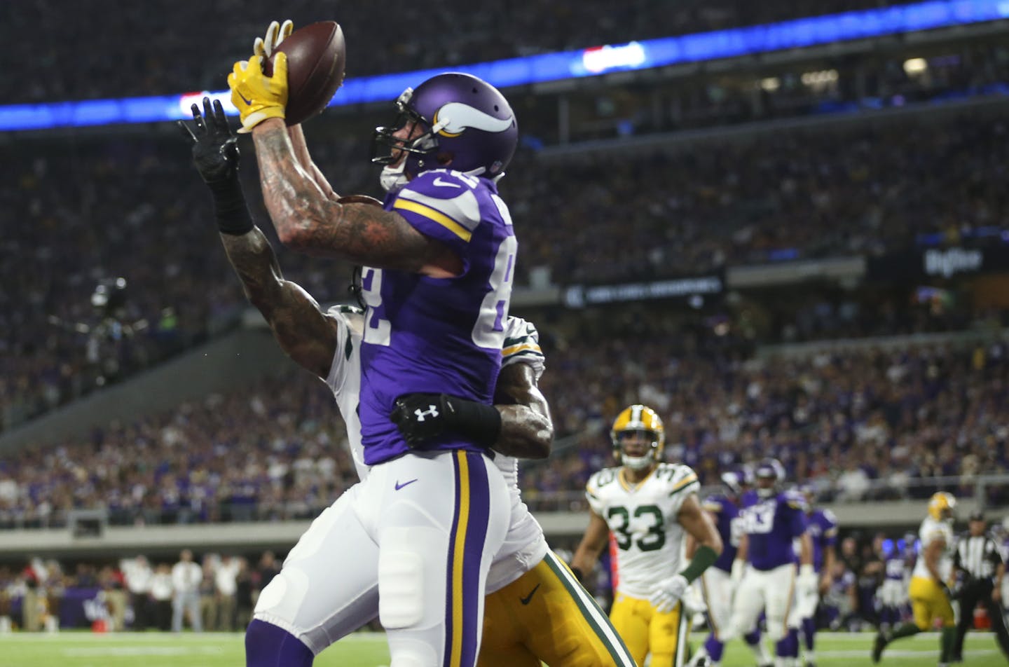 Vikings tight end Kyle Rudolph