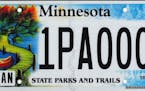 State's new parks and trails license plate will be available Dec. 1