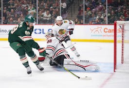Rossi continues strong bid to make Wild in 4-1 preseason victory
