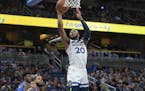 Timberwolves guard Josh Okogie went up for a shot against Orlando.