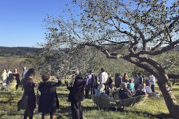 Farm-to-table dinners on the prairie of Taliesin, Frank Lloyd Wright's former studio. Dining in the landscape that inspired the architect. { Star Trib