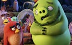 This image released by Sony Pictures shows a scene from "The Angry Birds Movie." (Sony Pictures via AP)
