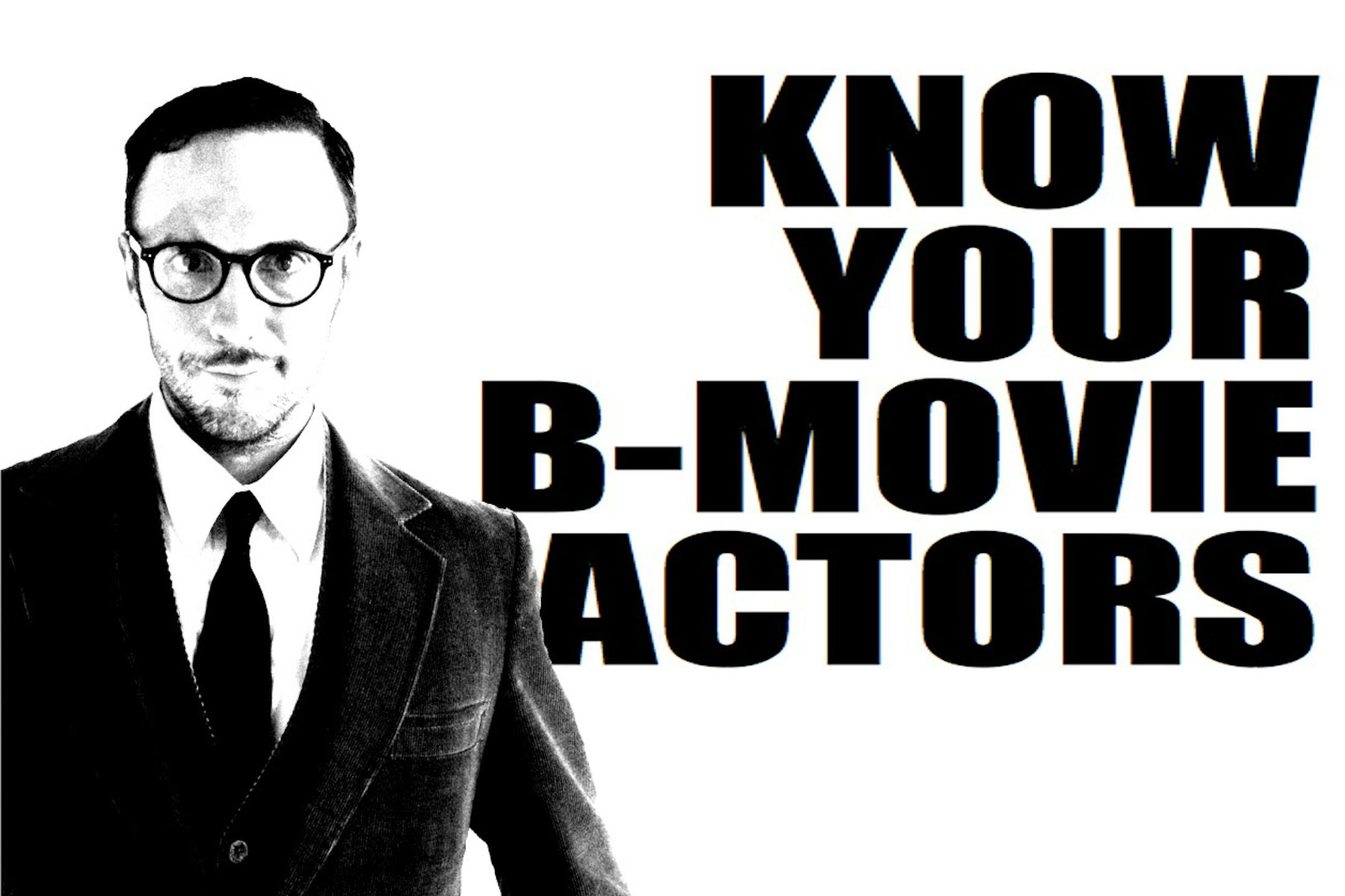 Pictured: Derek Lee Miller, "Know Your B-Movie Actors." Provided by Fringe Festival.