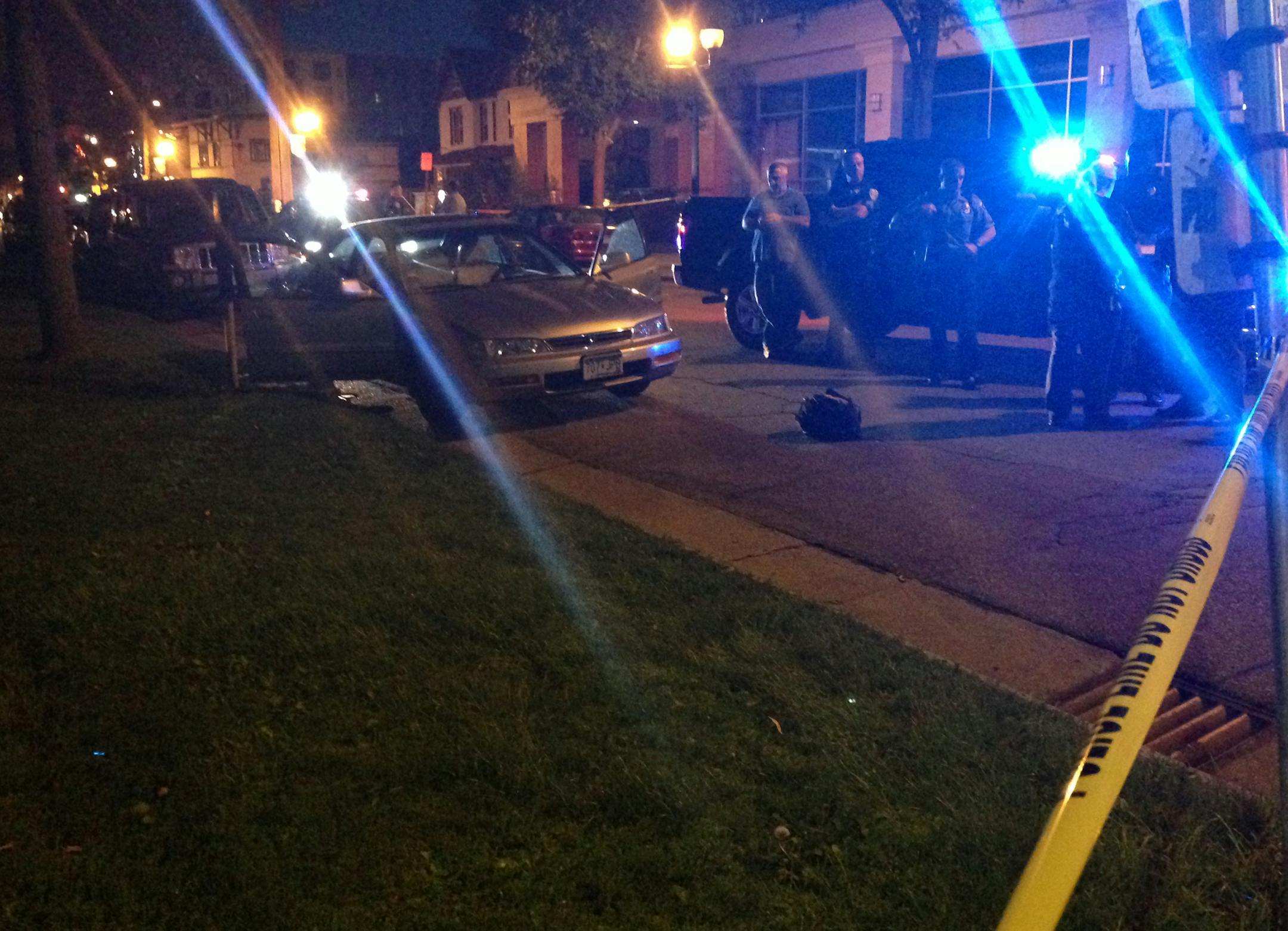 The victim was found with stab wounds in a Honda at 13th and University avenues SE. just after 7:30 p.m. Thursday, according to police spokesman Corey Schmidt.