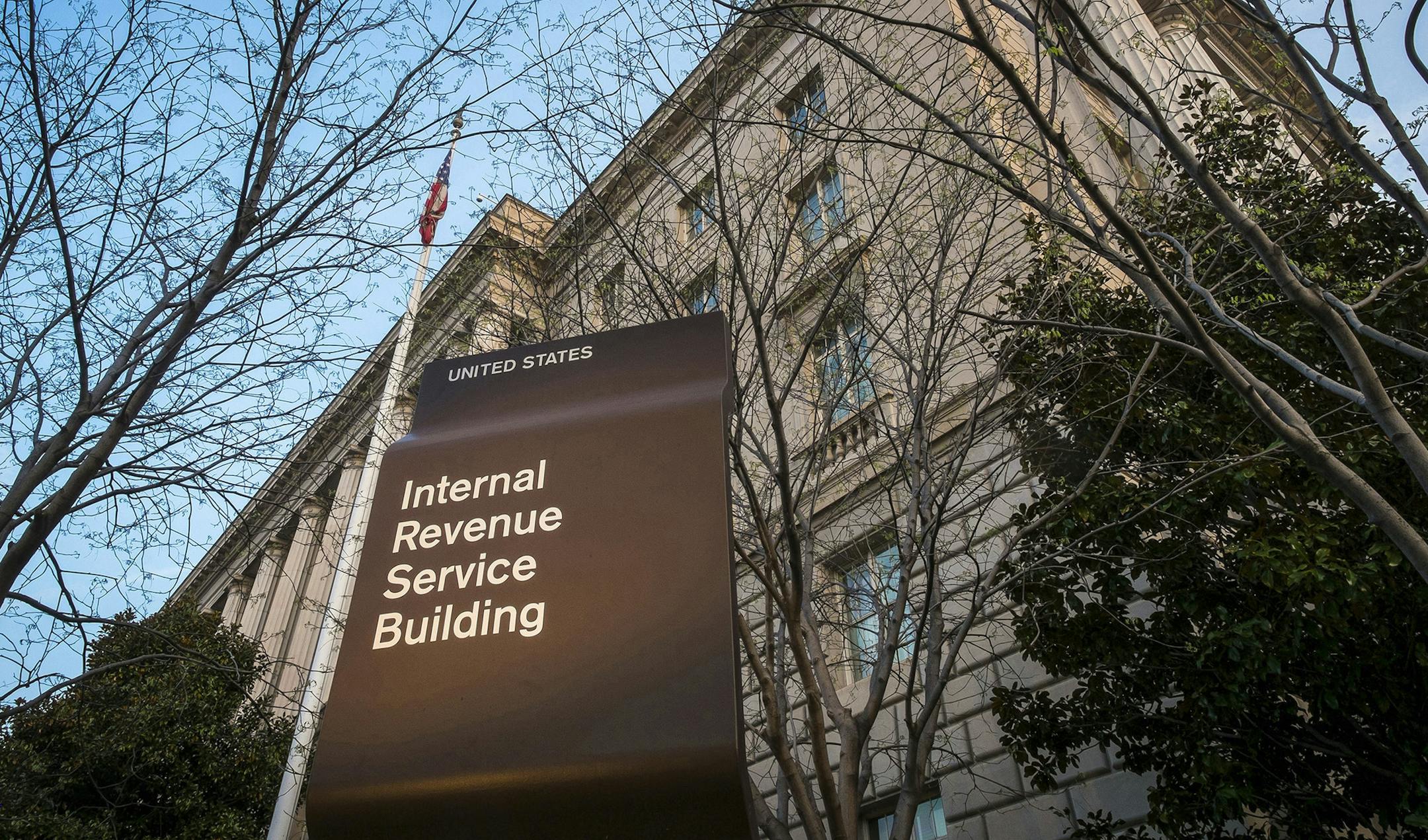 FILE - In this April 13, 2014 file photo, the Internal Revenue Service Headquarters (IRS) building is seen in Washington. The IRS traditionally requires that taxes be filed each year on April 15, but because that falls on Emancipation Day this year, the deadline was extended to April 18. And taxpayers in Maine and Massachusetts, where Patriotsí Day is observed on the 18th, have until the 19th to file. (AP Photo/J. David Ake, File) ORG XMIT: MIN2016041812140268 ORG XMIT: MIN1704031237381105