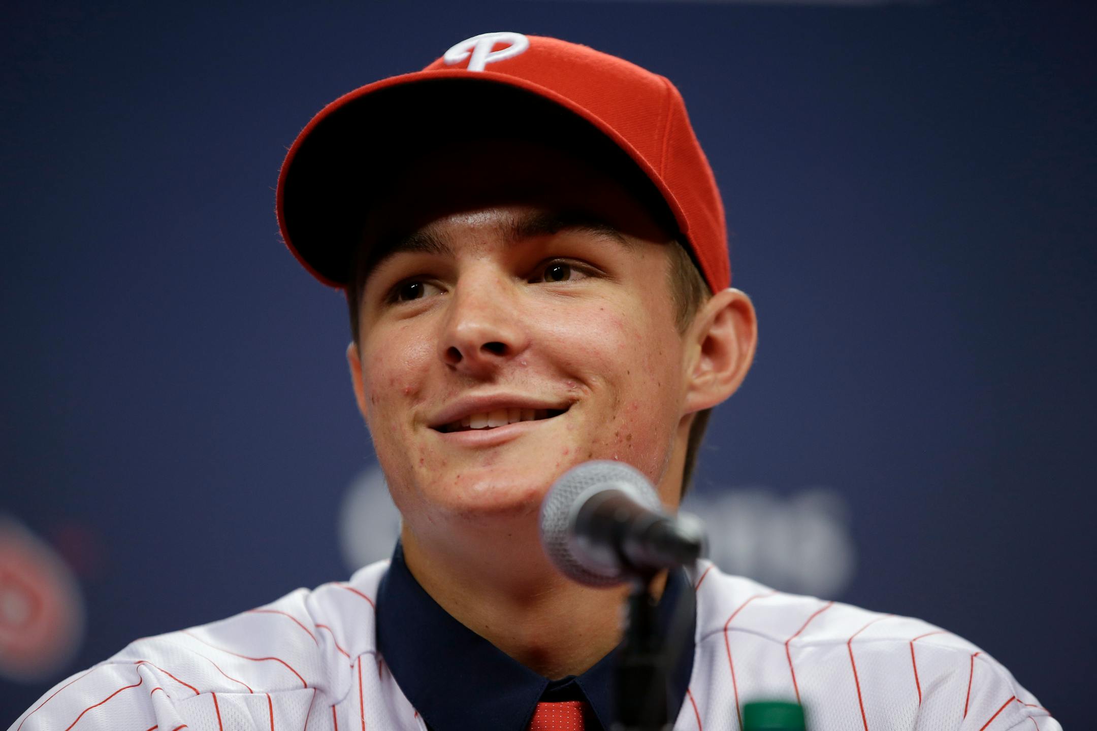 Mickey Moniak was selected No. 1 overall by the Philadelphia Phillies in the 2016 MLB draft.