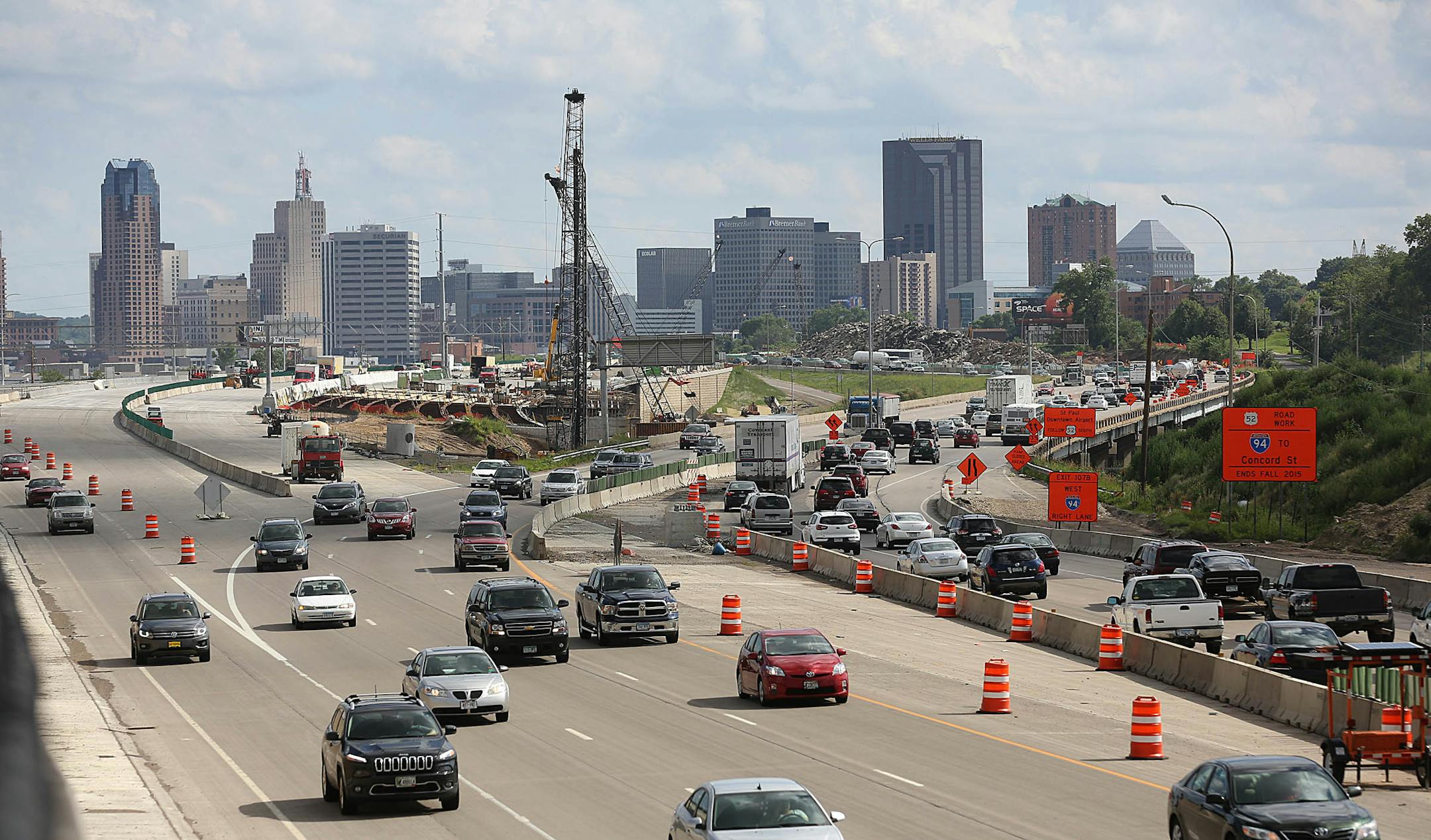 A major reconstruction project will begin this summer on I-94 between downtown St. Paul and Maplewood.