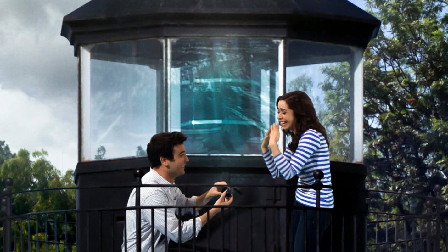 "The Lighthouse" ÃƒÂ¢Ã‚Â€Ã‚Â" Two years in the future, Ted (Josh Radnor, left) asks The Mother (Cristin Milioti, right) to marry him and she says yes, on last night\'s HOW I MET YOUR MOTHER, Monday, Nov. 4 (8:00-8:30 PM, ET/PT) on the CBS Television Network.on the final season of HOW I MET YOUR MOTHER, Monday, Nov. 4 (8:00-8:30 PM, ET/PT) on the CBS Television Network. Photo: CBS ÃƒÂ‚Ã‚Â©2013 CBS Broadcasting Inc. All Rights Reserved.