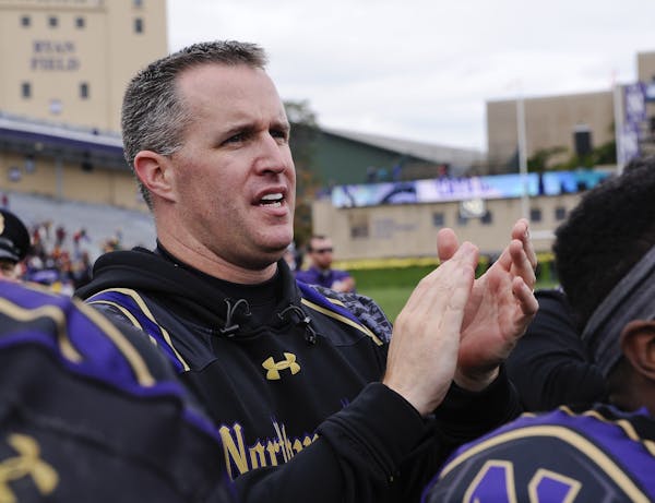 Northwestern coach Pat Fitzgerald spoke of sadness and strength during Big Ten media days on Monday in Chicago.