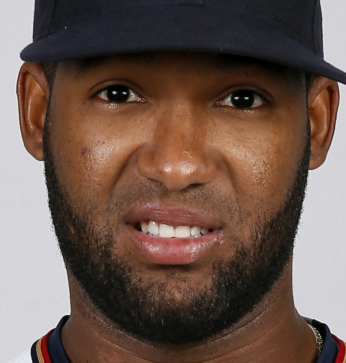 This is a 2015 photo of Danny Santana of the Minnesota Twins baseball team. This image reflects the Twins active roster as of Tuesday March 3, 2015, when this image was taken. (AP Photo/Tony Gutierrez)