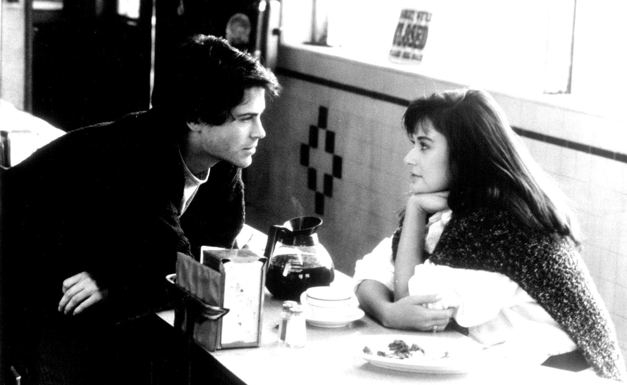 1986 movie About Last Night ...
Rob Lowe, Demi Moore
1986 Movie -- About Last Night
Starring Demi Moore, and Rob Lowe, featuring Elizabeth Perkins and Jim Belushi