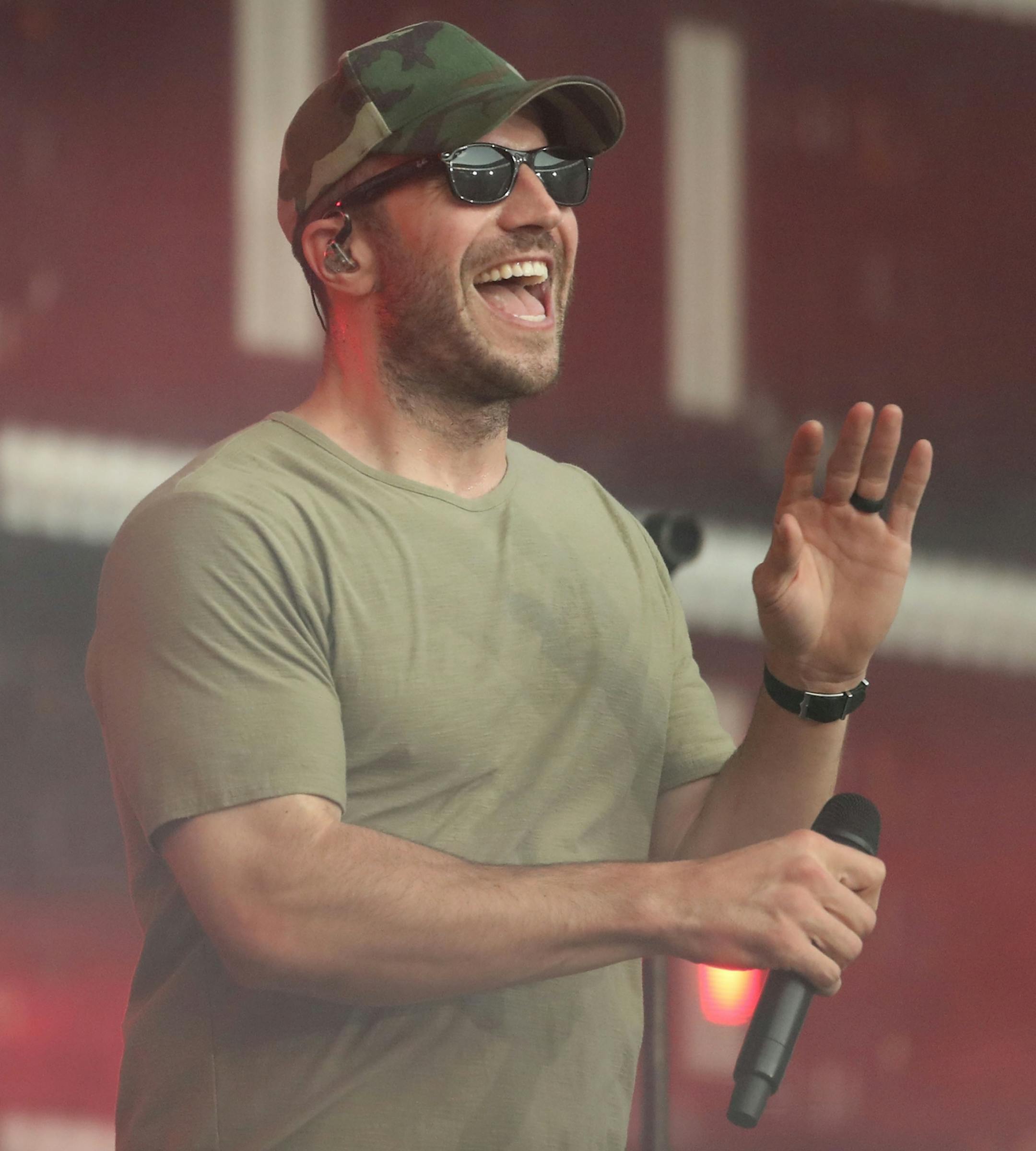 Sam Hunt performed Saturday, July 21, 2018, at Target Field in Minneapolis, MN.