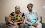 Manka Nkimbeng, a public health researcher at the University of Minnesota, and Nelima Munene, executive director of African Career, Education and Reso