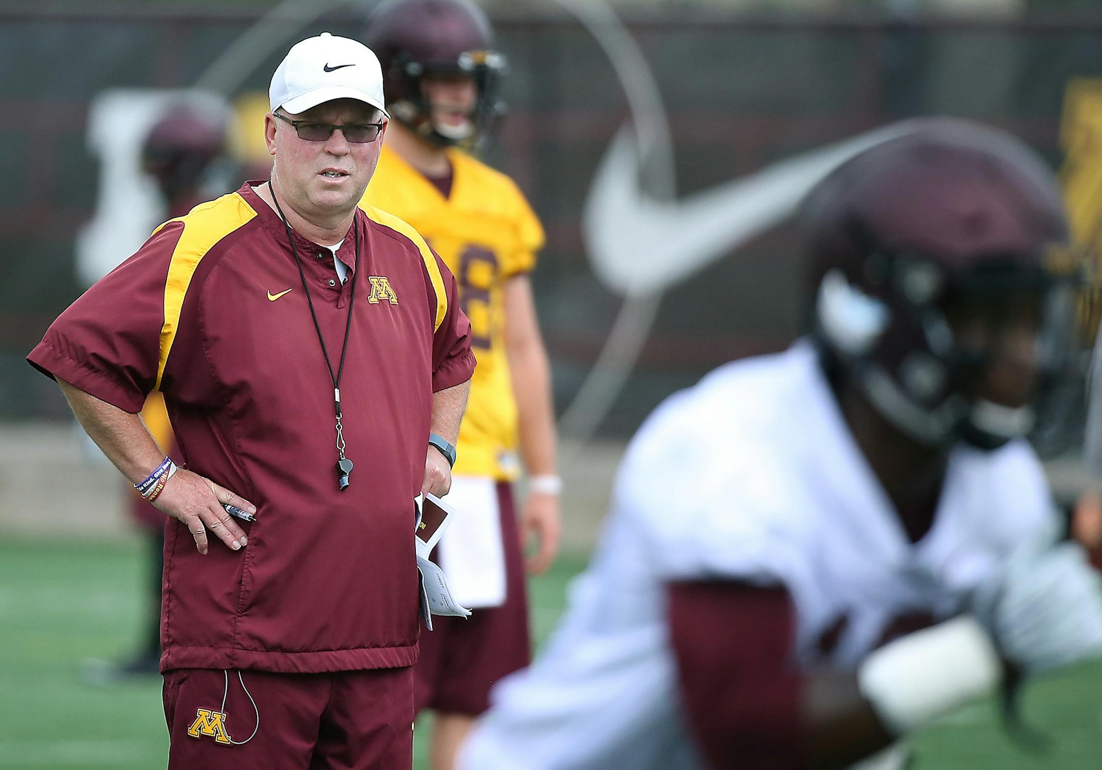 Minnesota coach Jerry Kill.