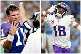 In 1989, Wade Wilson signed the richest contract in Vikings history — but it was a hair different than the numbers Justin Jefferson agreed to on Mon