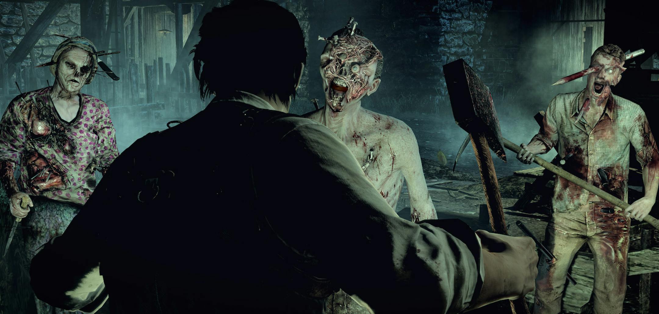 This image released by Bethesda Softworks shows a scene from the video game, "The Evil Within." (AP Photo/Bethesda Softworks)