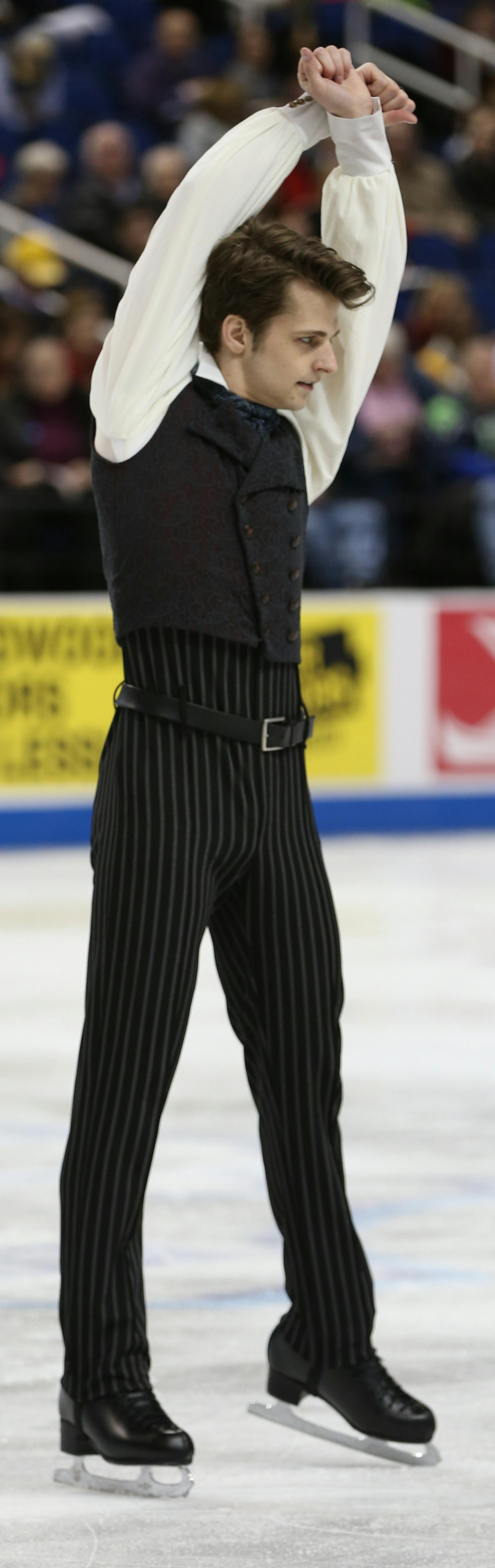 Alexander Johnson (or Alex Johnson) for story about U.S. Figure Skating Championships