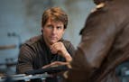 In this image released by Paramount Pictures, Tom Cruise appears in a scene from "Mission: Impossible - Rogue Nation." (David James/Paramount Pictures