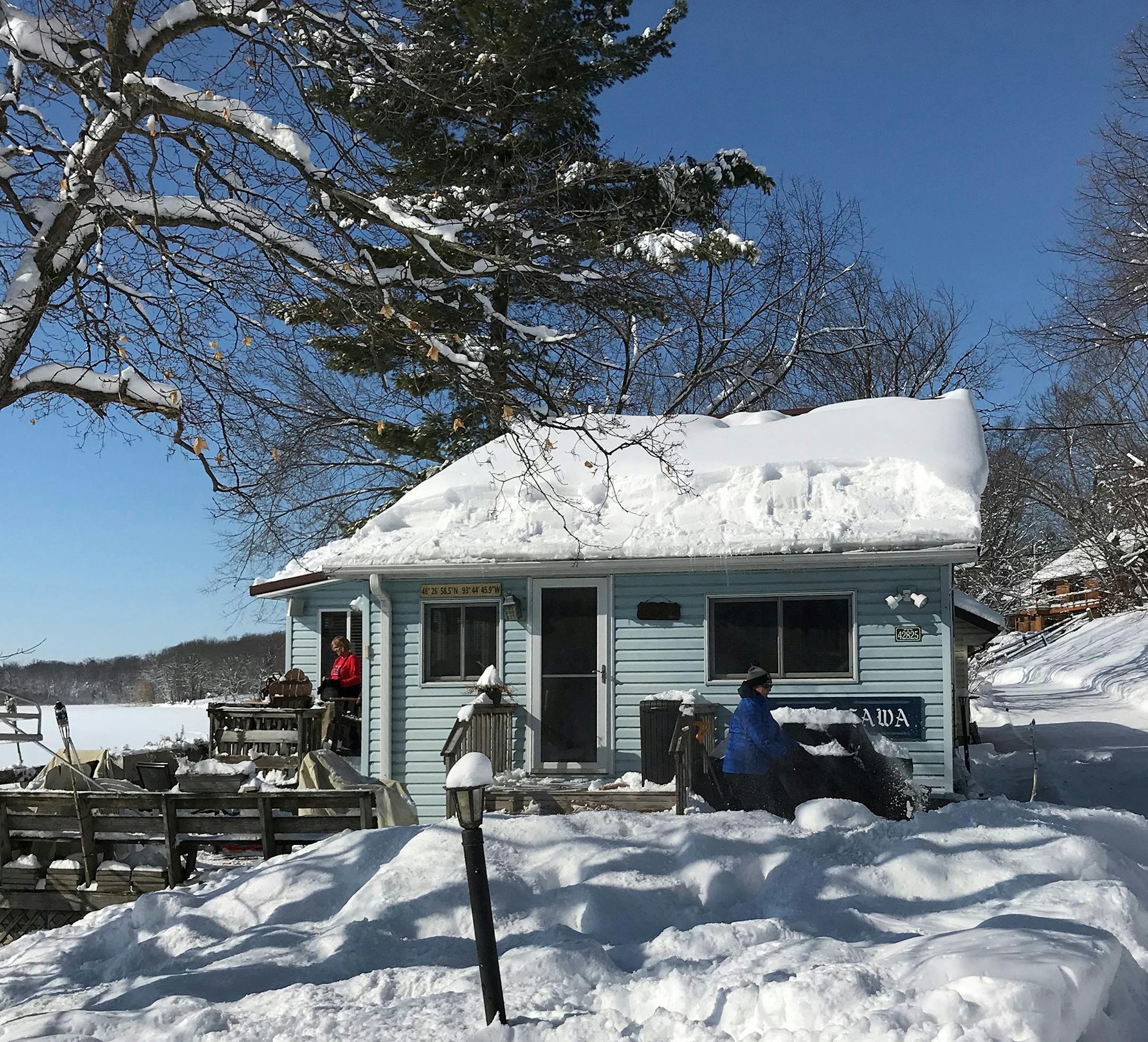 The family cabin south of Aitkin, Minn., was part of a resort before it and others became available.