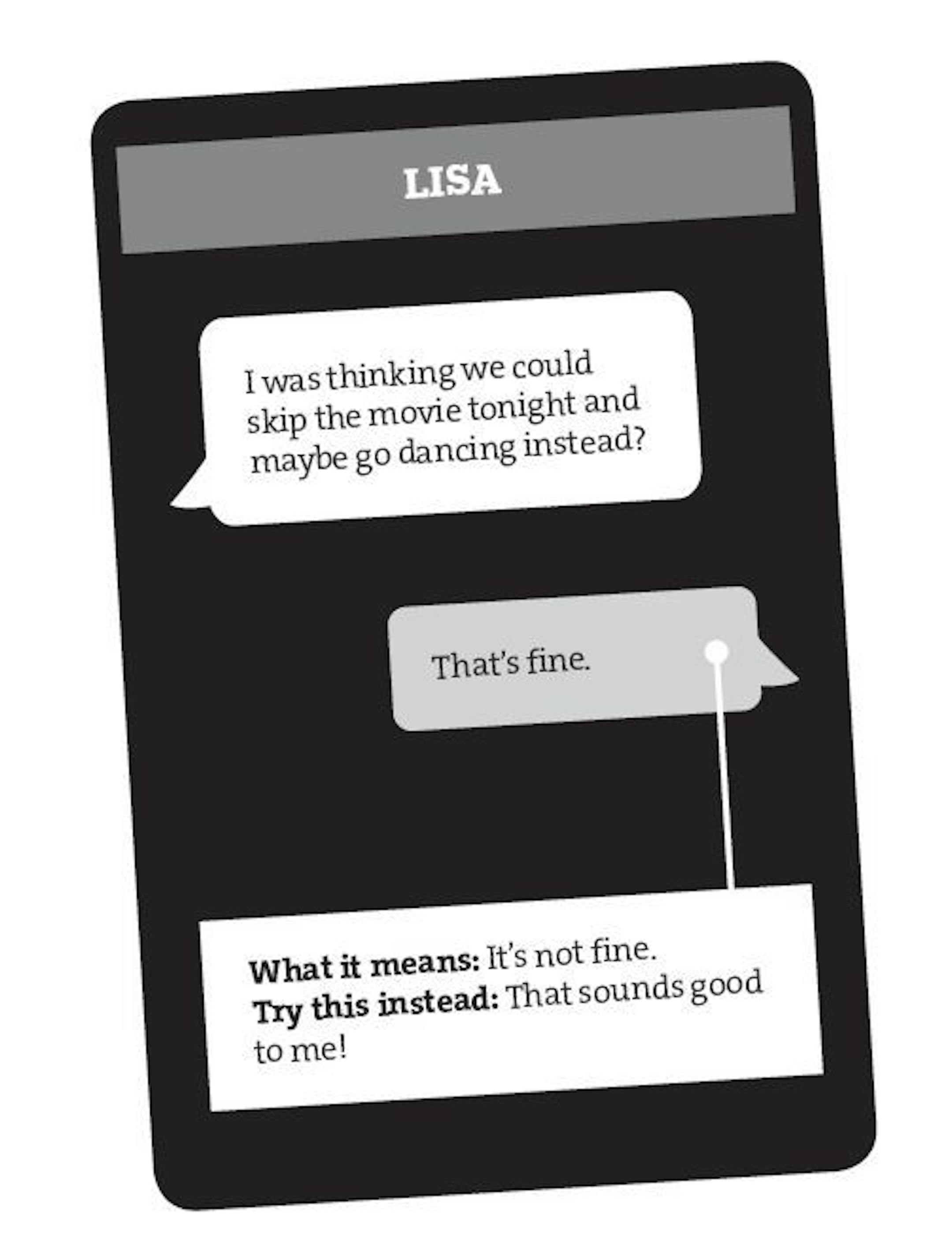 Translate your texts: Learn how to say what you mean more clearly in these common scenarios.