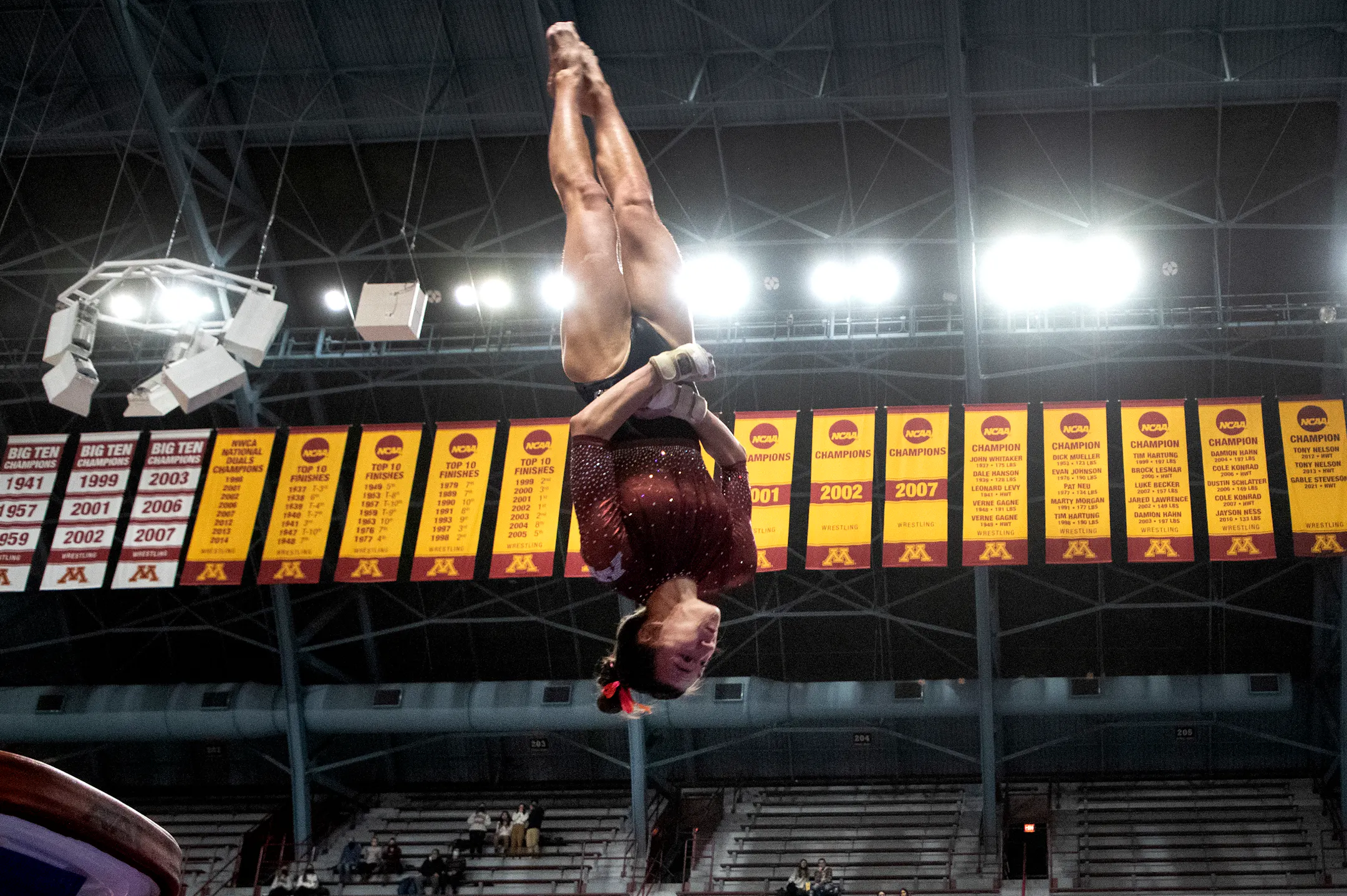 Gophers gymnasts fall to No. 1 Michigan despite perfect 10s and floor ...