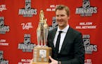 Devan Dubnyk on Wednesday became the second Wild player to win the Masterton Trophy, joining fellow goalie Josh Harding (2013).