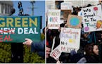 Republicans are taking aim at the Green New Deal, and Democratic activists are fighting for legislation to tackle climate change.