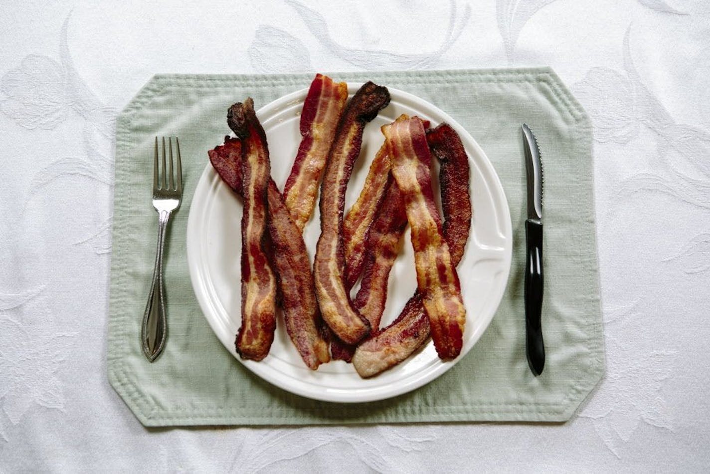 FILE-- A plate of bacon in New Orleans, July 28, 2016. A recent report from the Department of Agriculture, boosted by the Ohio Pork Council, reported that the country�s frozen pork belly inventory was at its lowest point in half a century. The reaction was panic over social media that there may be a shortage. But the truth is this: The frozen reserves are just that � reserves.