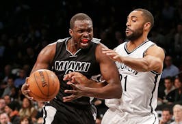 The Wolves contacted the agent of Heat forward Luol Deng after 11 p.m. Thursday.