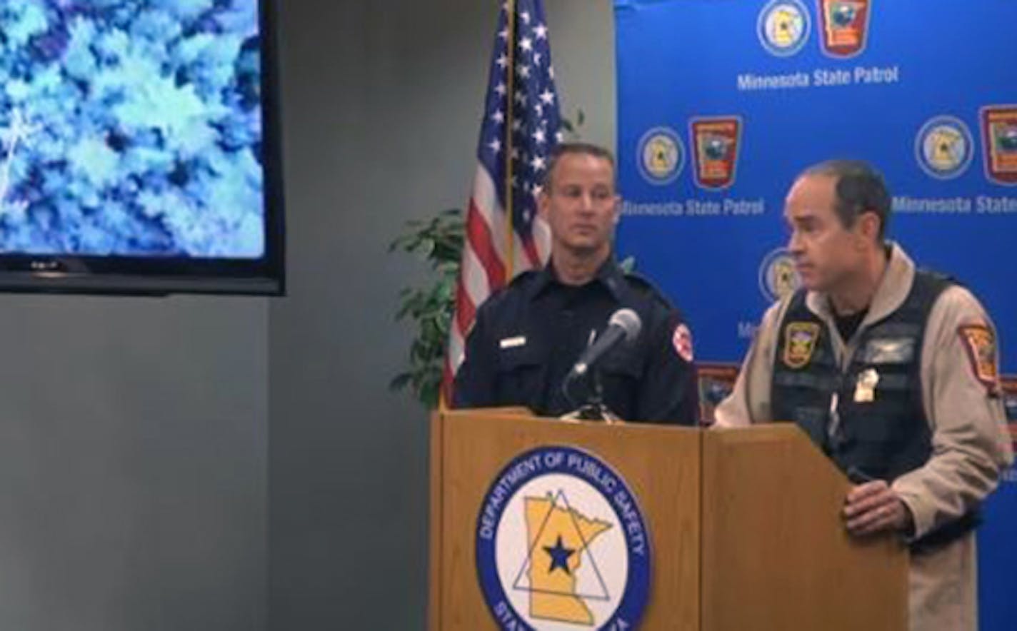 Officials describe the BWCA rescue during a press conference Friday, June 13, 2014.