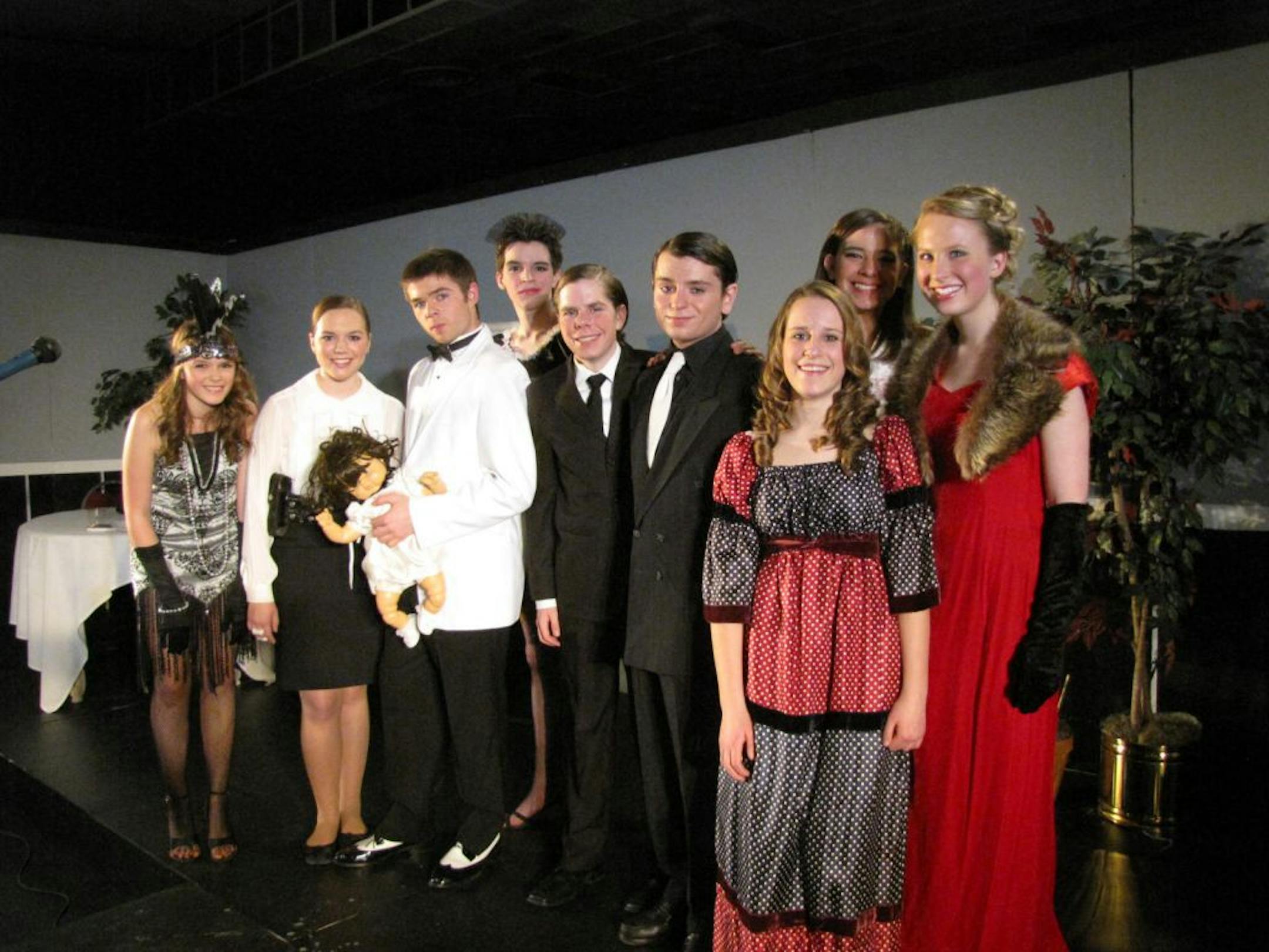 Shots are from last year�s production of �Boardwalk Melody Hour of Murders�Photos Credit: Carrie Hansen, Tartan HS
